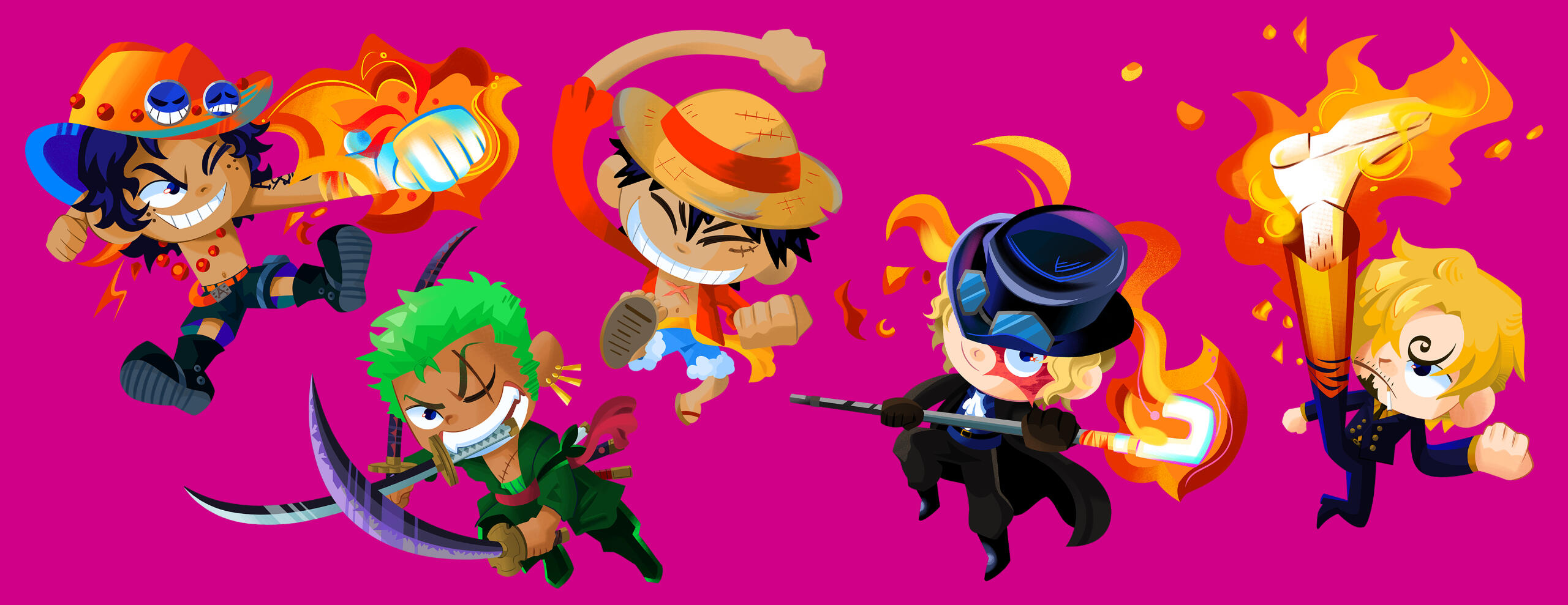 8 - ONE PIECE STICKERS COMIC CON 2023